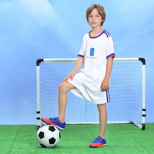 Miniatura 2 de brooman Zapatos de fútbol para niños y niñas zapatos de fútbol para interiores