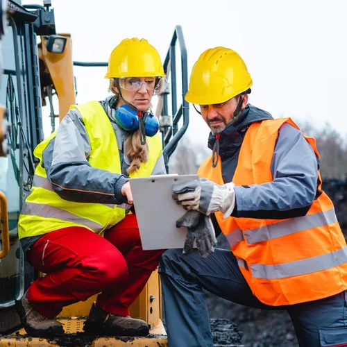 Miniatura 6 de Leumoi Cascos de seguridad de suspensión de 4 puntos, cascos de seguridad a granel, cascos de construcción de ABS, cascos de trinquete ajustables