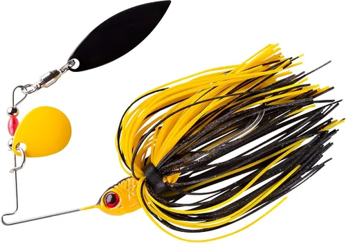 Miniatura 5 de Booyah Pond Magic Señuelo de pesca de róbalo con hoja giratoria para aguas pequeñas Alpine