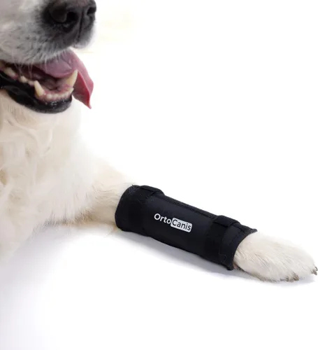 Ortocanis - Soporte carpiano para perros | Inestabilidad carpiano u osteoartritis, hiperextensión carpiano | Estabiliza y reduce el dolor | Férulas
