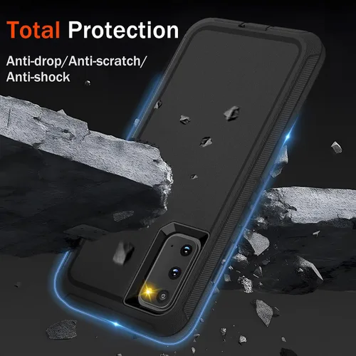 Miniatura 3 de Jshru Funda protectora resistente de grado militar para Galaxy S20, a prueba de golpes, a prueba de caídas/polvo, para Samsung Galaxy S20 5G de 6.2