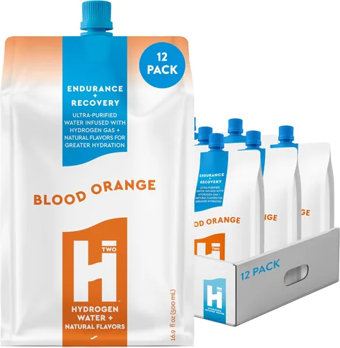 Miniatura 8 de HTWO Agua de hidrógeno molecular premium, sabor a fresa, sin azúcar, paquete de 6 unidades de 16.9 onzas, alternativa a la tableta hidrogenada +