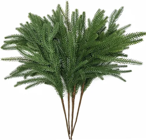 Miniatura 38 de Sauce llorón falso, plantas colgantes artificiales de plástico, hojas verdes, plantas de vid sintética, guirnalda de hiedra para el hogar