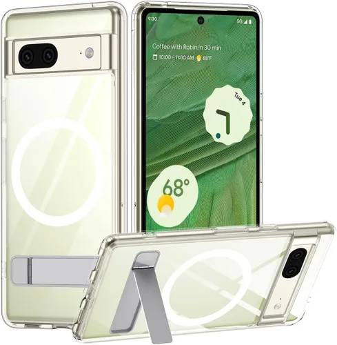Miniatura 8 de TIANNIUKE Funda Magnética Translúcida Mate Anti-Huellas, Compatible con MagSafe, Ajuste Delgado a Prueba de Golpes Funda Protectora para Teléfono