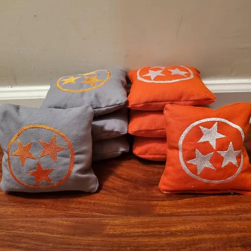 Miniatura 2 de Tennessee TriStar Cornhole Bags (8 bags)