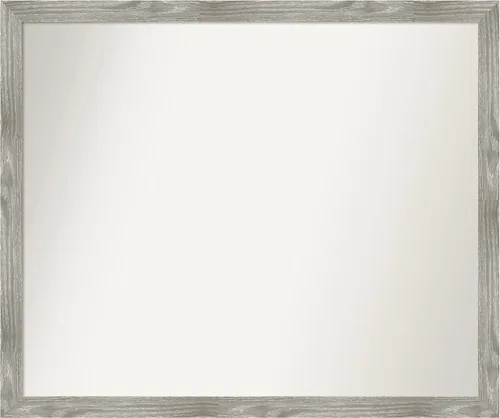 Miniatura 328 de Amanti Art Espejo personalizado, espejo de baño gris plomo a rayas, espejo de pared o espejo de tocador de baño sobre el fregadero