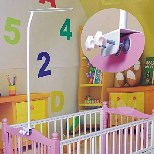 Miniatura 7 de Cortinas de red transpirable para cuna, toldo para niños, mosquitera, decoración de dormitorio (azul, mosquitera)