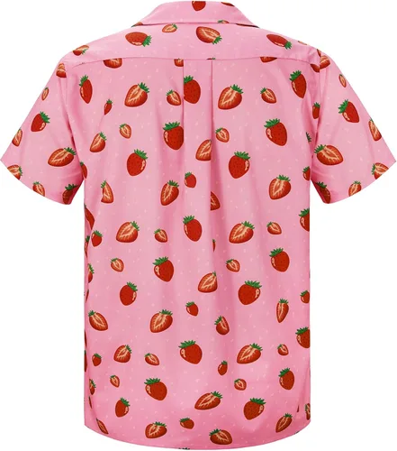 Miniatura 36 de Camisa hawaiana para hombre, con estampado floral, cómoda, con botones, casual, manga corta, ropa de playa para hombre