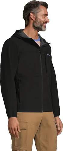 Miniatura 3 de Lands' End Chaqueta de vellón elástica Softshell para hombre