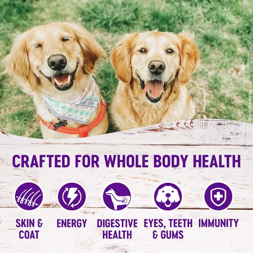 Miniatura 3 de Wellness Complete Health - Paquete de alimentos secos y húmedos para perros: alimento seco natural con granos saludables, pollo y avena, bolsa de 5
