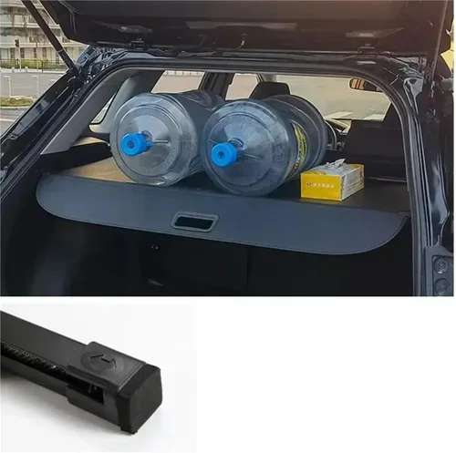 Miniatura 7 de Cubierta de carga para maletero trasero de automóvil compatible con Toyota RAV4 XA40 2013-2019 Bandeja de equipaje Escudo de seguridad con cortina