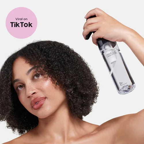 Miniatura 5 de Botella de pulverización de niebla fina continua TANGLE TEEZER, niebla continua para desenredar y peinar el cabello, Negro, 10,1 oz