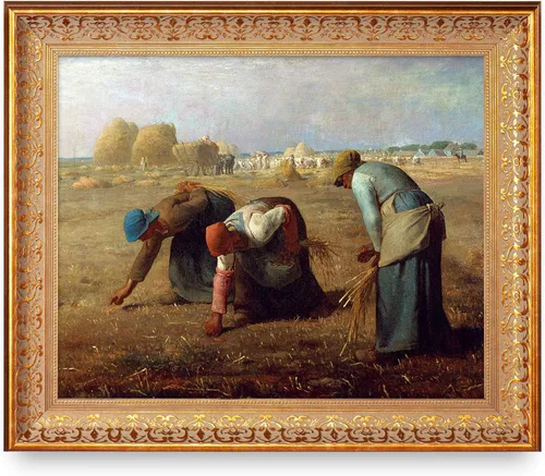 Miniatura 399 de A&T ARTWORK Campo de trigo con cipreses de Van Gogh Las reproducciones de arte clásico mundial, impresiones en lienzo giclée para decoración