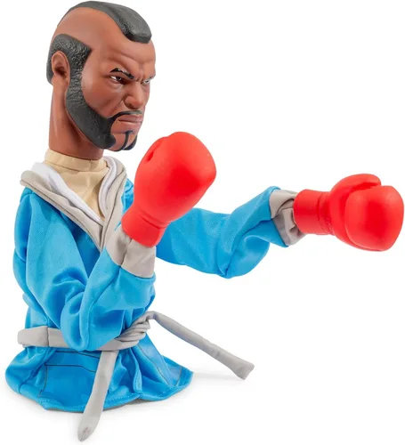 Miniatura 3 de Toynk Rocky Reachers Clubber Lang - Juguete de marioneta de boxeo de 13 pulgadas Coleccionables de películas retro de los 80