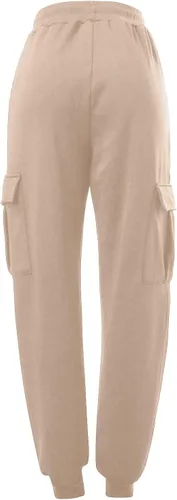 Miniatura 4 de Pantalones cargo para hombre, holgados, de moda, atléticos, casuales, rectos, con múltiples bolsillos