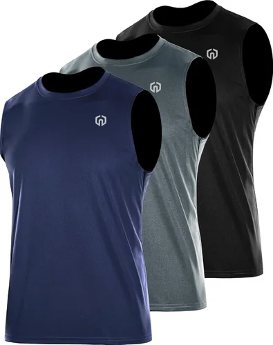 Miniatura 12 de NELEUS Camiseta sin mangas Dry Fit para hombre