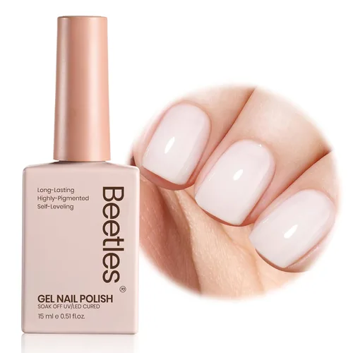 Miniatura 53 de Beetles - Esmalte de uñas de gel verde luminoso que brilla en la oscuridad, esmalte de uñas de gel que se absorbe con lámpara LED UV, arte de uñas