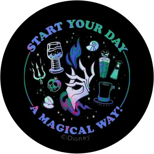 Miniatura 3 de Disney Los villanos comienzan tu día de una manera mágica PopSockets intercambiables PopGrip