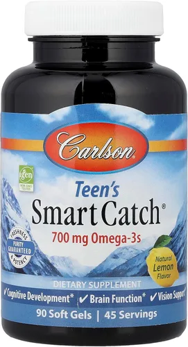 Miniatura 17 de Carlson El aceite de pescado The Very Finest para niños, 800 mg de omega-3, sabor Just Peachie, 6.8 fl oz - Aceite de pescado noruego líquido