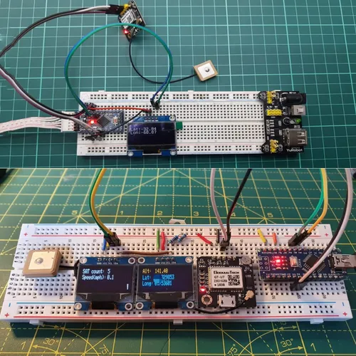 Miniatura 6 de GT-U7 Módulo GPS Receptor GPS Navegación Satélite Posicionamiento NEO-6M con 6M 51 Microcontrolador STM32 R3 + Antena GPS activa I-P.EX Alta