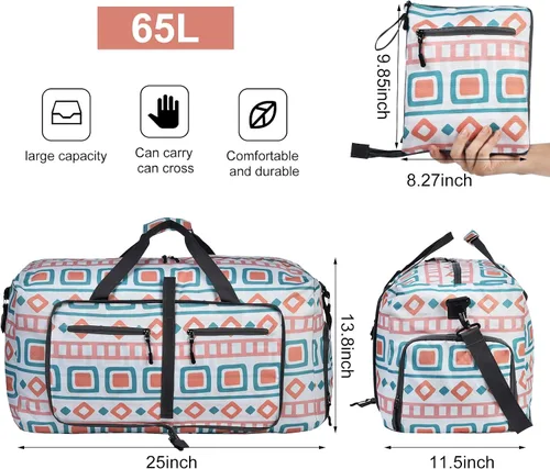 Miniatura 2 de Bolsa de viaje con compartimento para zapatos, unisex, resistente al agua