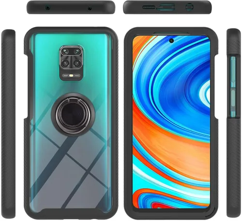 Miniatura 32 de Funda compatible con Xiaomi Poco M5s 4G, compatible con Redmi Note 10 4G / Note 10S 4G / Note 11 SE (India), funda para teléfono 3 en 1, color azul