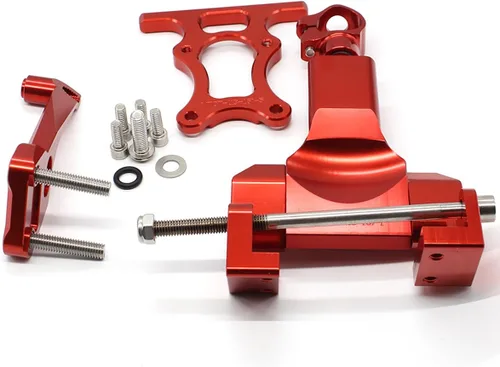 Miniatura 8 de FXCNC Racing motocicleta CNC amortiguador de dirección estabilizador amortiguador de montaje kit compatible con MT07 FZ07 MT-07 FZ-07 2014-2019