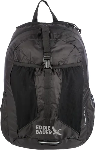 Miniatura 34 de Eddie Bauer Stowaway Mochila Empacable Viaje Exterior Ligera Plegable Duradera Poliéster Ripstop 30L - Cereza Negra