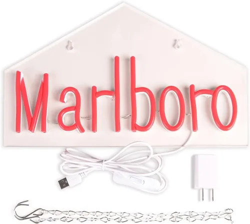Miniatura 4 de Letrero de neón de barra para decoración de pared, barra de luz de neón para hombre, cueva, regulable, LED, letrero de negocios, adecuado para B-Rojo