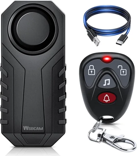 Miniatura 8 de WSDCAM Sistemas de Alarma con Sensor de Vibración Antirrobo de 113dB Fuerte para Bicicleta Eléctrica Motocicleta Carrito de Golf Remolque Buzón