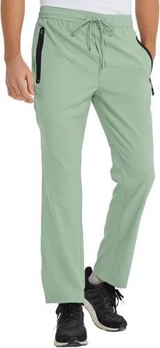 Miniatura 3 de TBMPOY - Pantalones deportivos ligeros para hombre, transpirables, para acampar, pesca, correr, senderismo y hacer deportes