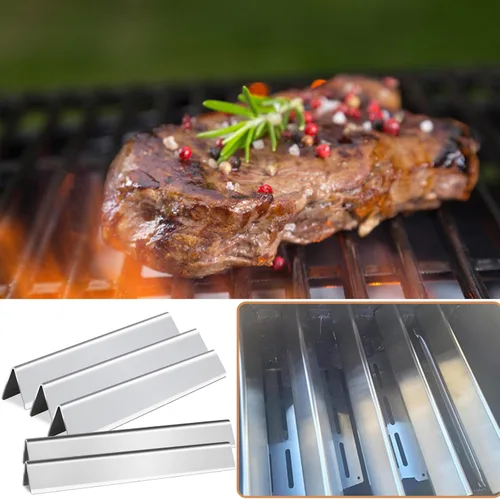 Miniatura 7 de 7620 7621 Barra aromatizadora de 17.5 pulgadas para piezas de parrilla Weber Genesis serie 300, Weber Genesis E/EP-310, 320, 330, Genesis S/E-310