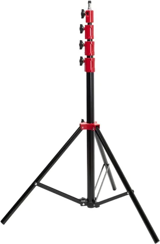 Miniatura 6 de Flashpoint Soporte de luz resistente acolchado con aire Pro (rojo, 9.5 pies)