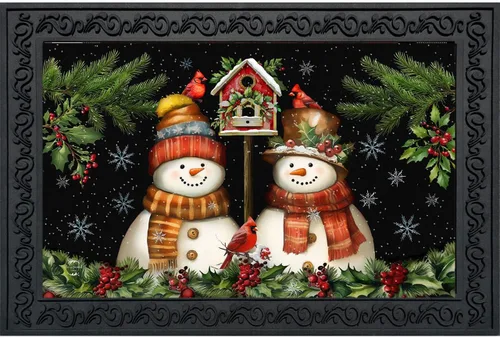 Miniatura 5 de Briarwood Lane Felpudo de invierno con muñecos de nieve estadounidens