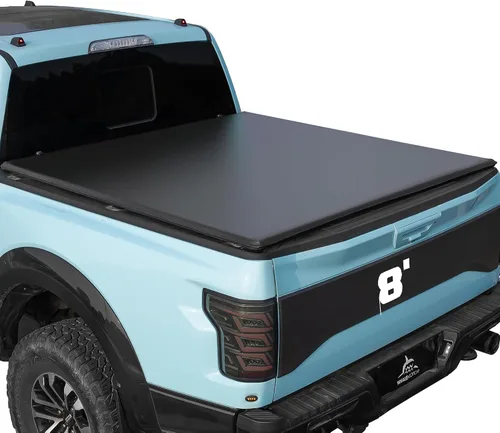 Miniatura 15 de Cubierta plegable rígida para caja de camioneta compatible con Chevy Silverado y GMC Sierra 1500 (2007-2025) caja corta de 5.8 pies
