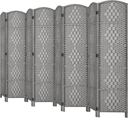 Miniatura 37 de HALLYBEE Separador de habitaciones, separadores de habitaciones y pantallas de privacidad plegables, pantalla de privacidad de 16 pulgadas, 3