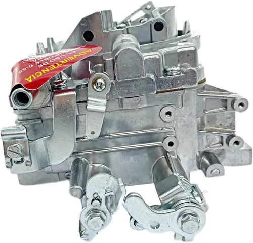 Miniatura 5 de 1805 - Repuesto de carburador de 4 barriles para carburador Thunder AVS 650 CFM con acabado satinado, orificio cuadrado (estrangulador manual)