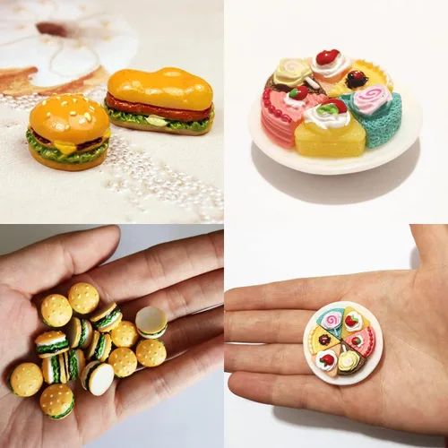 Miniatura 6 de Botellas en miniatura de bebida de comida para jugar al juego de cocina (20 comidas (aleatorias))