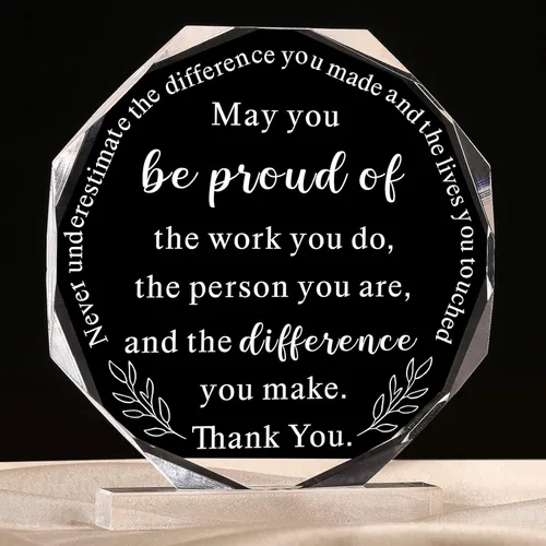 Miniatura 11 de Yookeer Regalos de agradecimiento de agradecimiento para compañeros de trabajo, regalo de jubilación para empleados, mujeres, hombres, May You Be
