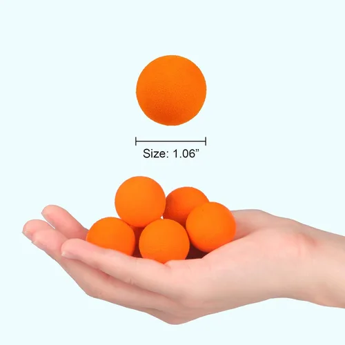 Miniatura 4 de DX DA XIN Bolas de espuma 40 piezas para pistola Air Popper Blaster - Recarga de balas juguetes, balas de repuesto de espuma, balas extra