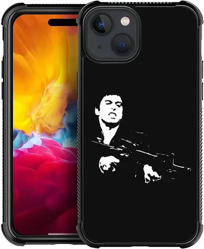 Miniatura 201 de Compatible con funda para iPhone 6 Plus/6s Plus,Bite Your Teeth Diseño de patrón asombroso, funda trasera dura de PC anti-arañazos y a prueba