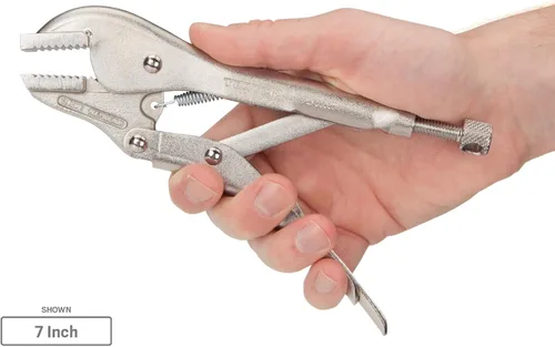 Miniatura 6 de TEKTON Juego de alicates de bloqueo de mandíbula recta (3 piezas) PLK90004