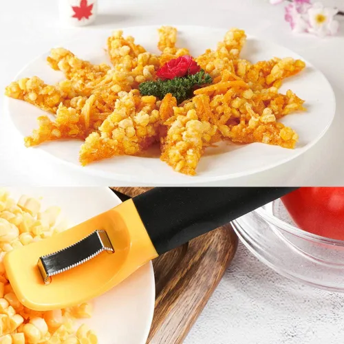 Miniatura 5 de Paquete de 2 herramientas para pelar mazorcas de maíz, cortador profesional de grano, pelador de maíz, removedor de maíz, herramientas de cocina