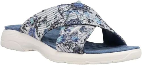 Miniatura 2 de Easy Spirit Womens Taite Graphic Slide Athletic Sandals Casual - Blue