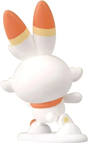 Miniatura 3 de Takara Tomy Pokemon Poke Peace Doll Scorbunny - Figura de anime - Rojo