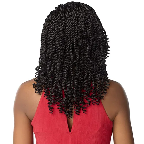 Miniatura 7 de LULUTRESS Sensationnel - Trenzas de ganchillo de pelo sintético Lulutress 3X Kinky Twist de 12 pulgadas (paquete de 3, SM1B30)