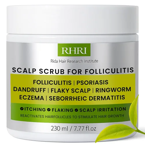 Miniatura 7 de Champú para foliculitis Champú antifúngico para dermatitis seborreica, psoriasis del cuero cabelludo y caspa Alivia la picazón y el cuero