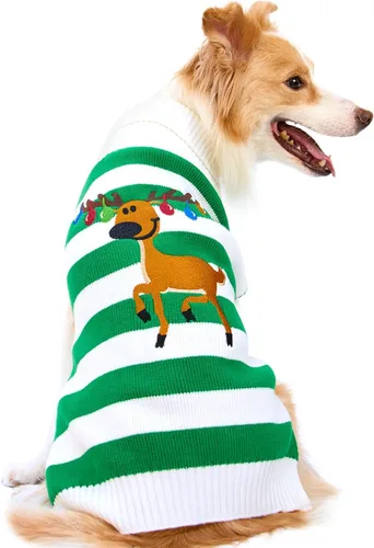 Miniatura 15 de NACOCO Dog Snow Sweater - Snowman Holiday Xmas Christmas Pet Clothes for Small Dog and Cat (Snowman, S)
