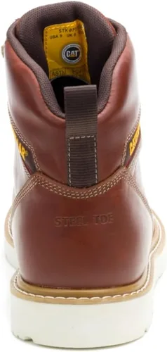 Miniatura 3 de CAT Botas impermeables de cuña con puntera de acero para hombre Reclaimer, Sudan marrón