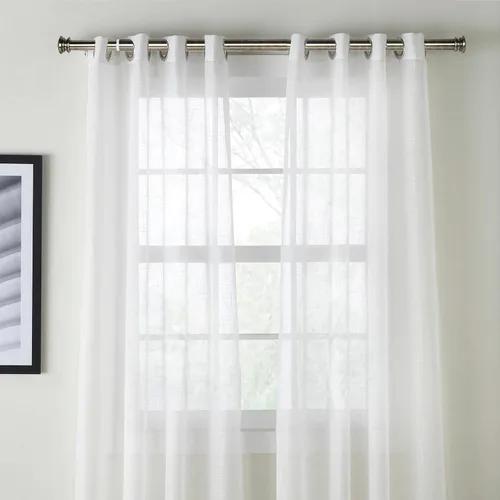 Miniatura 8 de Deco Window - Varilla ajustable para cortinas para ventanas de 18 a 44 pulgadas, poste de hierro de 1 pulgada extendible de alta resistencia